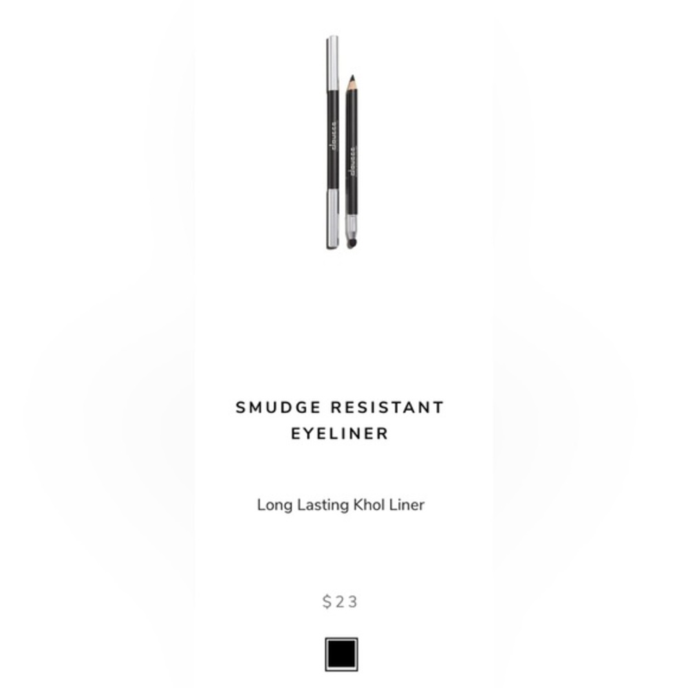 Doucce Black Smudge-Resistant Eyeliner